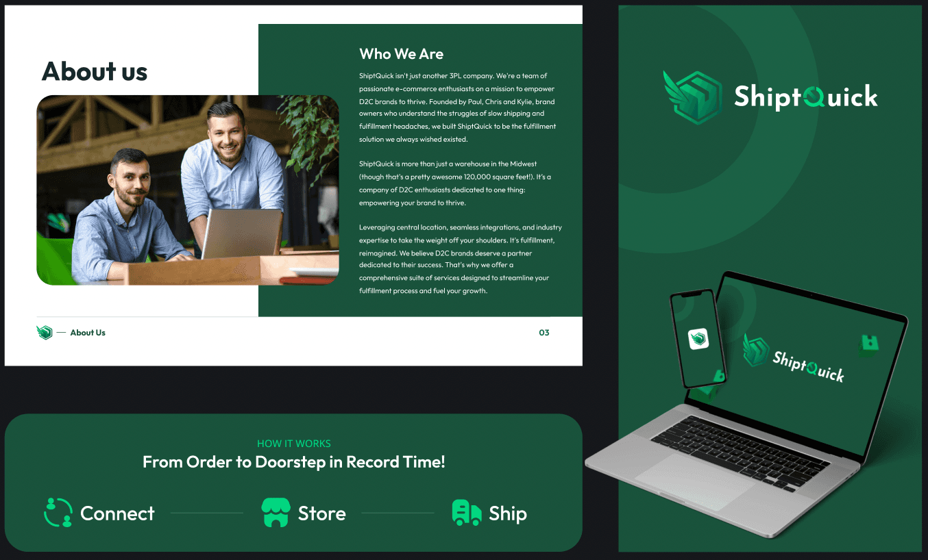 ShiptQuick Branding Materials